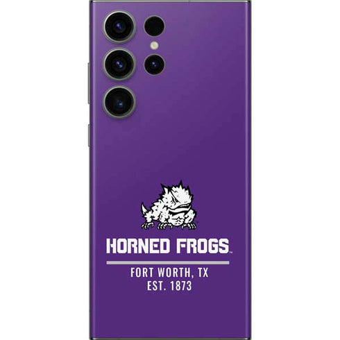 Texas Christian University Horned Frogs Fort Worth Galaxy Skins